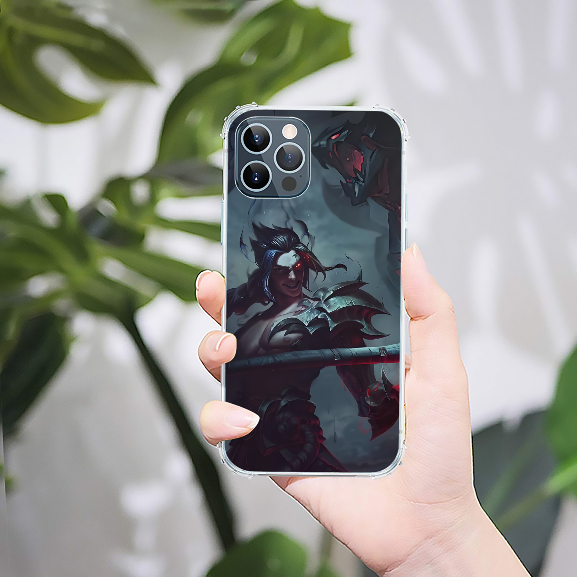 リーグ・オブ・レジェンド League of Legends LOL 【iPhone 12シリーズ対応】透明スマホケース（クリアソフトケース）